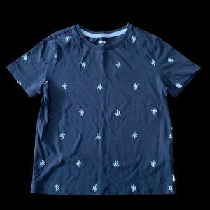 👣 5/$25 - Black Astronaut Print Tee